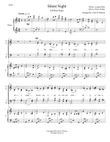 Silent Night - SATB and Piano New Melody