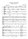 Variações Seresteiras( guitar quartet)