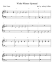 White Winter Hymnal