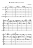We Wish You A Merry Christmas (Clarinet Quartet)