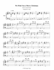 We Wish You a Merry Christmas (Piano Solo)