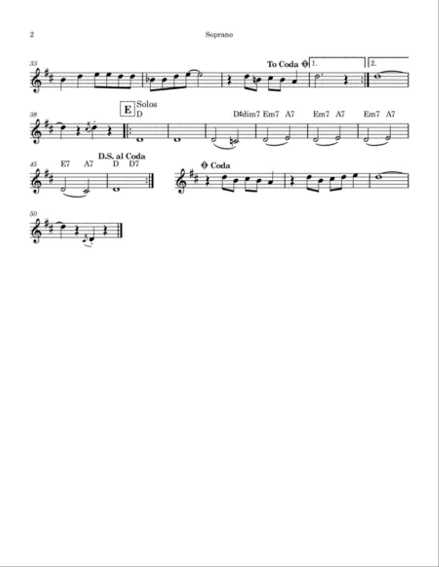 Jingle Bell Rock Tenor Saxophone scores gallery preview page 6