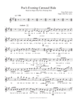 Flute or Voice part: Poe's Christmas Eve Carousel Ride