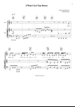 I Won't Let You Down - Vocal, Piano, Guitar (chords only)