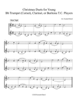 Christmas Duets for Young Trumpet Players
