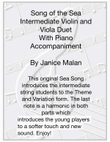 Song of the Sea Violin and Viola Duet