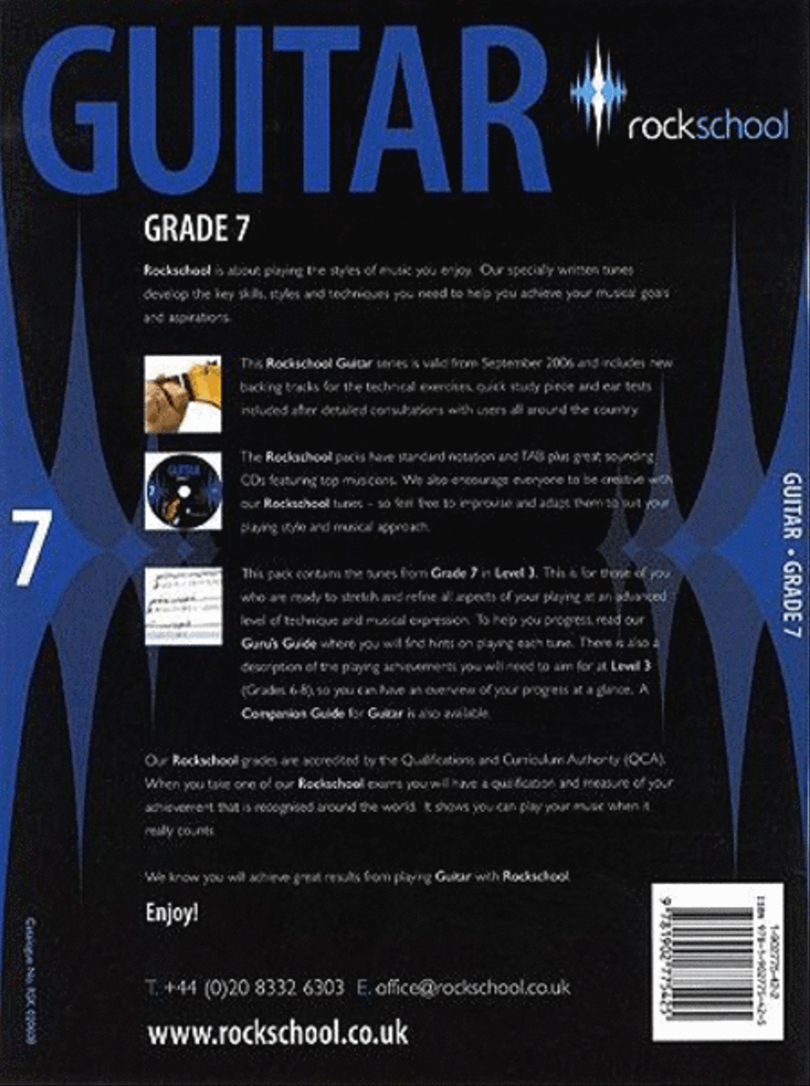Rockschool Guitar Grade 7 (2006-2012) Guitar scores gallery preview page 3
