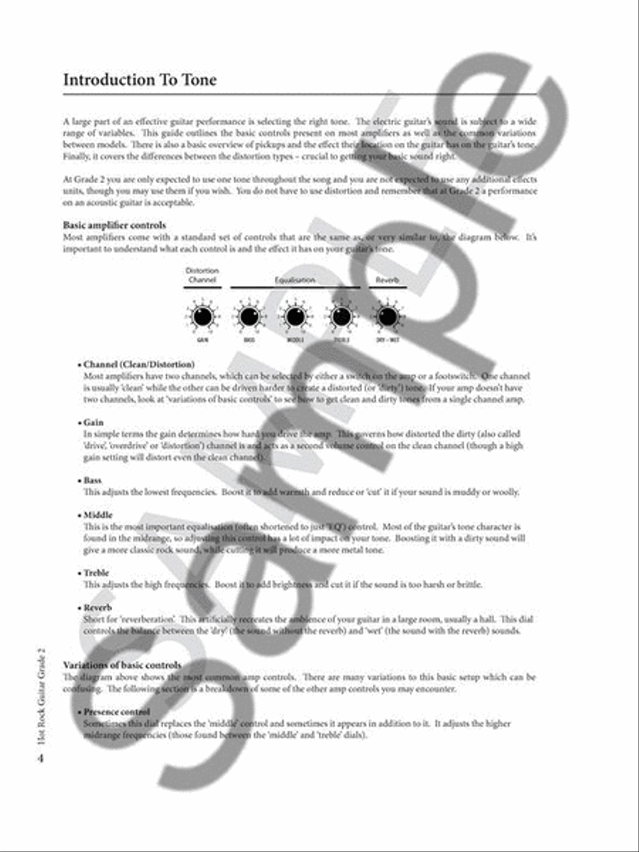 Rockschool Guitar Hot Rock Grade 2 CD scores gallery preview page 2