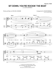 Sit Down, You're Rockin' The Boat (from Guys And Dolls) (arr. David Wright)