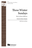 Those Winter Sundays