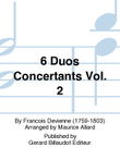 6 Duos Concertants Vol. 2