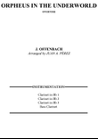 Orpheus in the Underworld - Clarinet Quartet mini preview