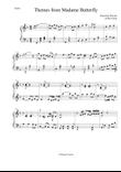 themes from Madama Butterfly