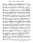 Bring A Torch, Jeanette, Isabella - Solo Violin