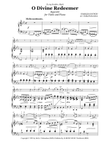 O Divine Redeemer for Violin and Piano