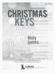 Christmas Keys for Student and Teacher