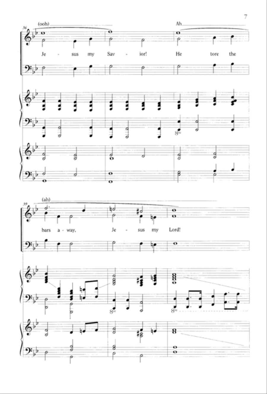 Christ Arose 4-Part scores gallery preview page 13