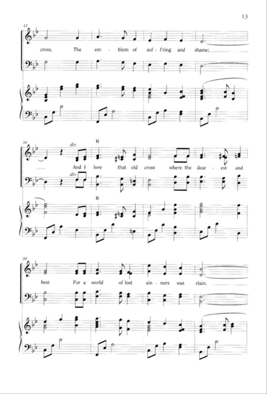 Christ Arose 4-Part scores gallery preview page 19