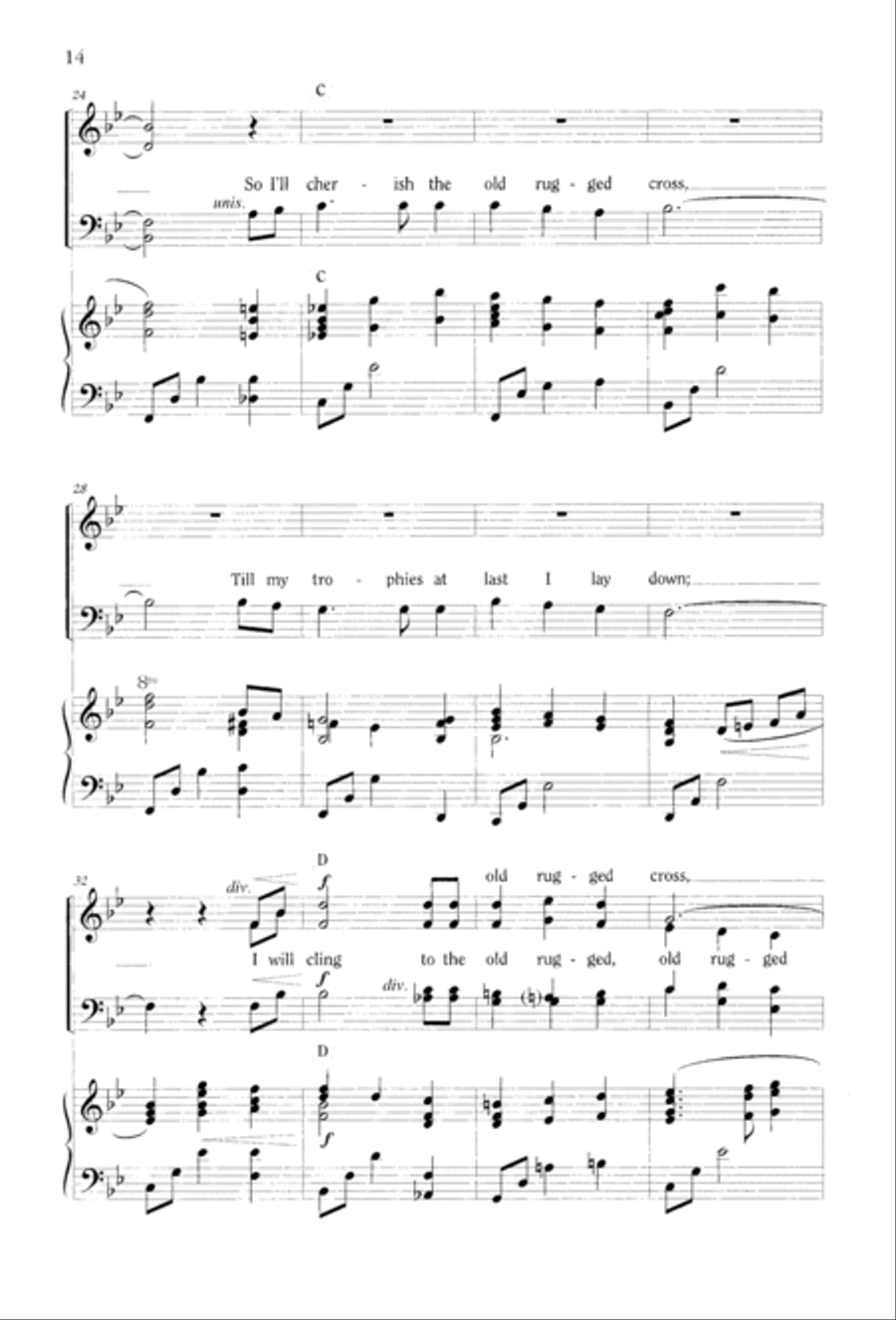 Christ Arose 4-Part scores gallery preview page 20