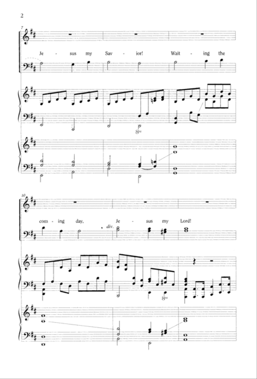 Christ Arose 4-Part scores gallery preview page 8