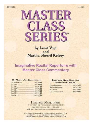 Master Class Series - Level 2A (Digital Download)