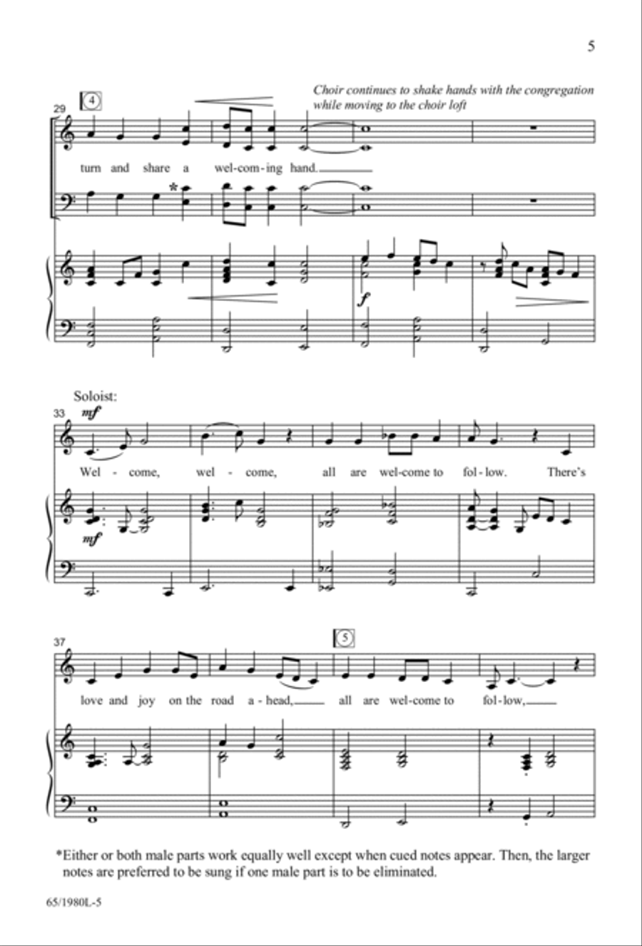 Together for Christmas (Digital Download) 3-Part scores gallery preview page 5