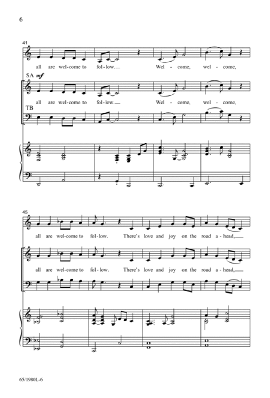 Together for Christmas (Digital Download) 3-Part scores gallery preview page 6