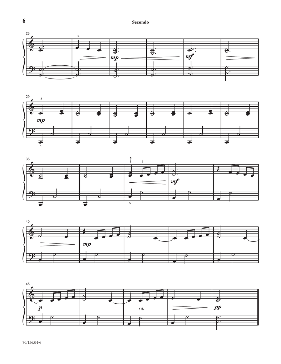 Martha 'n Me - Duet Book 3, Early Intermediate (Digital Download) Piano Duet scores gallery preview page 6