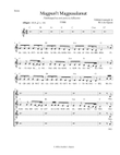 Magpuri't Magpasalamat (TTBB Voices)