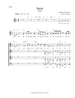 Santo (SATB for Advent and Christmas)