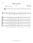 Papuri sa Diyos (SATB)