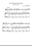 Ach, Värmeland, Du Sköna (for oboe solo and piano accompaniment)