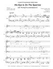 His Eye Is On The Sparrow (with "The King Of Love My Shepherd Is") (SAB) mini preview