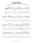 Sarabande (from Harpsichord Suite in E Minor, BuxWV 236)