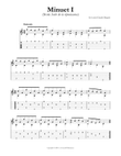 Minuet I (from Suite de la réjouissance)
