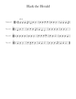 Hark the Herald (trad. for string quartet)