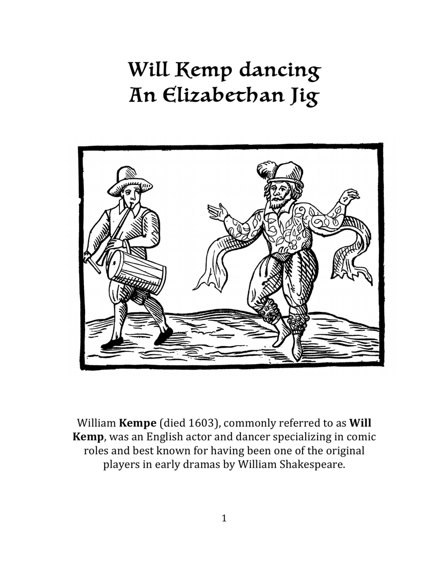 Renaissance Dances for the Harp Harp scores gallery preview page 4