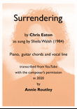 Surrendering