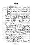 Waves - Saxophone quartet (AATB)