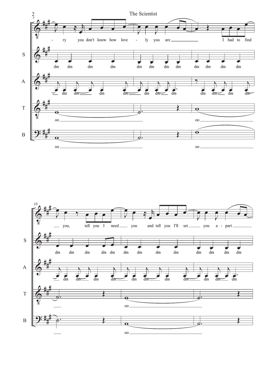 The Scientist 4-Part scores gallery preview page 2