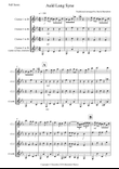Auld Lang Syne (Jazzy Style!) for Clarinet Quartet