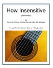 How Insensitive (insensatez)