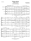 Virga Jesse, Motet for 4-part Tuba Ensemble
