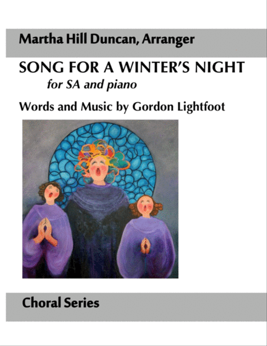 Song For A Winter's Night Choir scores gallery preview page 1