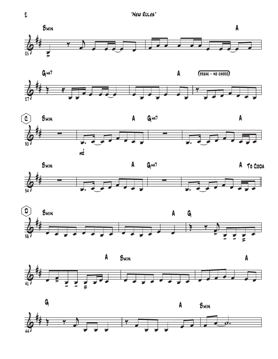 New Rules B-Flat Trumpet scores gallery preview page 3