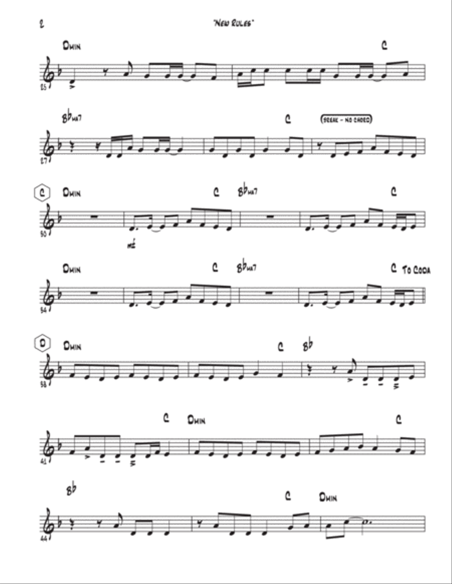 New Rules B-Flat Trumpet scores gallery preview page 3