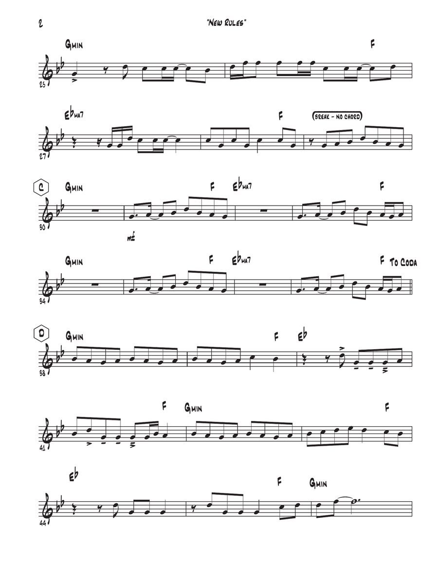 New Rules Piano scores gallery preview page 3