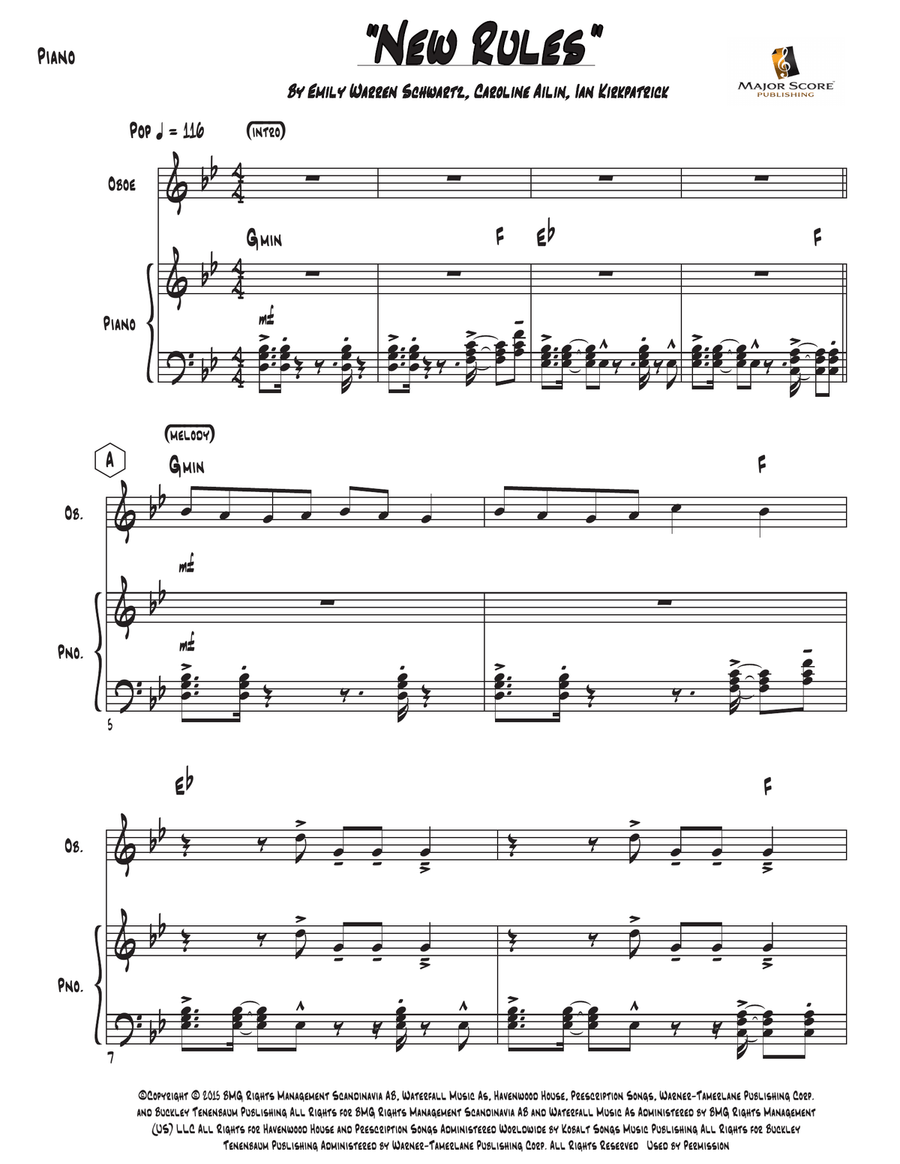 New Rules Piano scores gallery preview page 6
