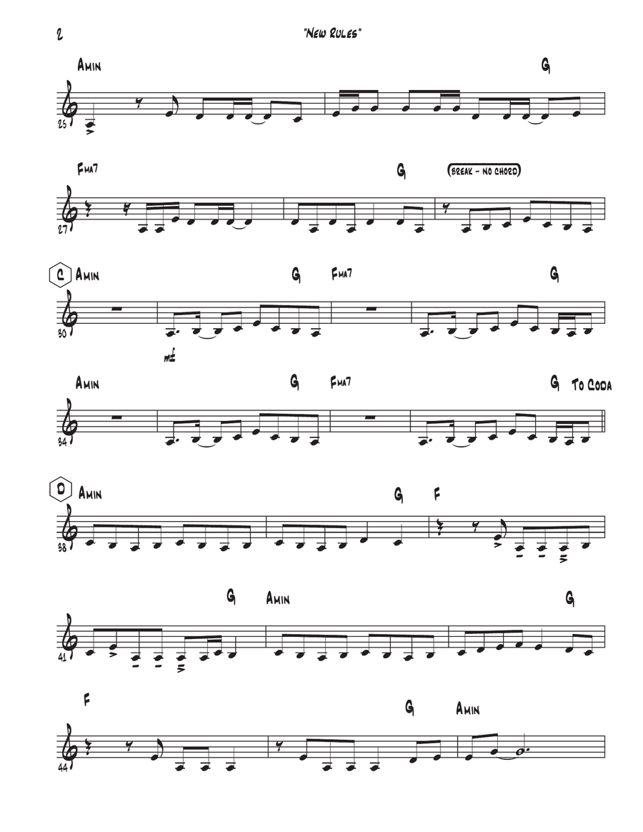 New Rules B-Flat Clarinet scores gallery preview page 3