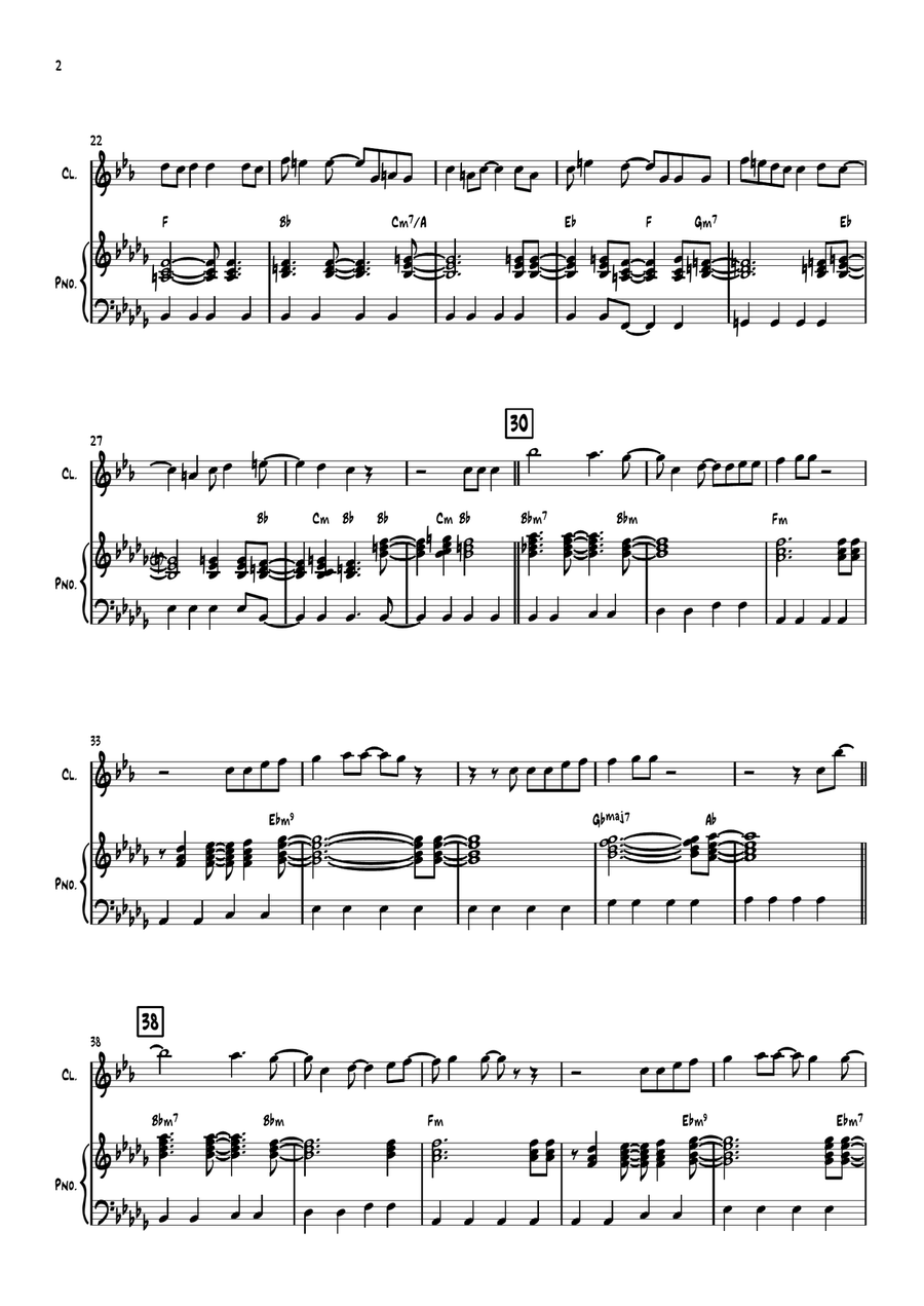 I'm Still Standing I'm Still Standing Clarinet Solo scores gallery preview page 2